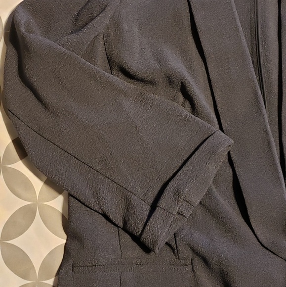 Charcoal grey casual blazer - Picture 4 of 6